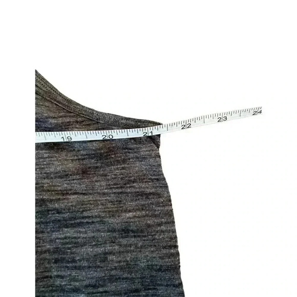 Lululemon Women’s Heather Gray Open Back Low Key Tank Top Size M/L - Picture 7 of 8